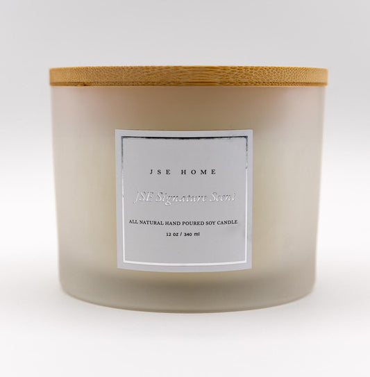 Luxury soy candle collection